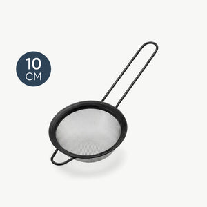 مصفاة استانلس أسود 10 سم