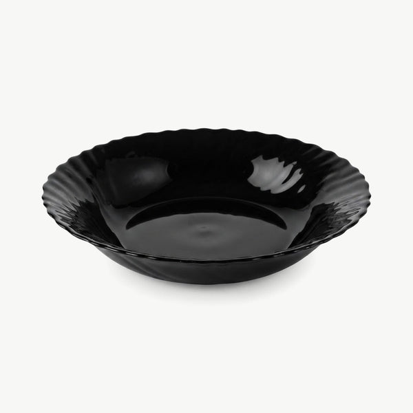طبق غويط أركوبال أسود مدور مضلع