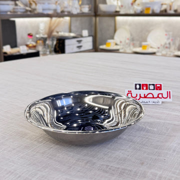طبق غويط استانلس فضي 19 سم