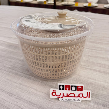 بيجر نشافة خضار بلاستيك بينك 5 لتر
