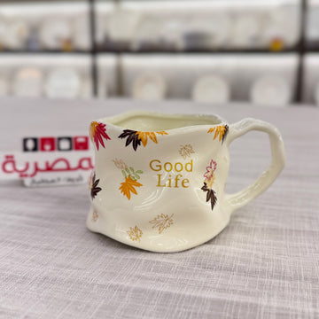 مج بورسلين شي إن رسومات ورق شجر