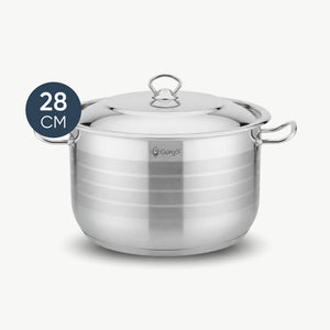 جورجل حلة استانلس 18/10 مقاس 28 سم