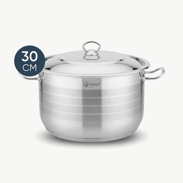 جورجل حلة استانلس 18/10 مقاس 30 سم